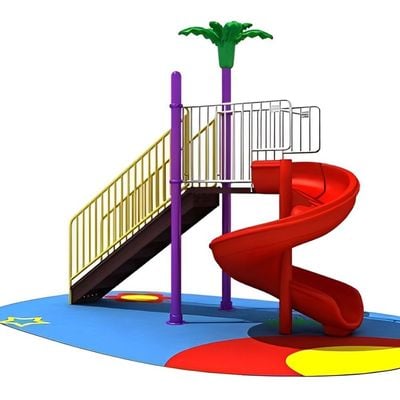 MYTS Outddor Spiral Kids Slide 